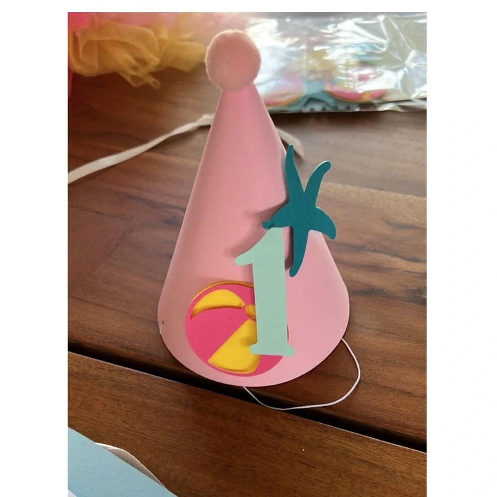 1st Birthday Beach Ball Party Bundle‎
